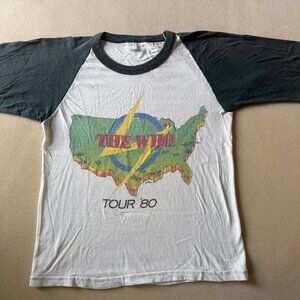 Vintage 1980 The Who tour shirt